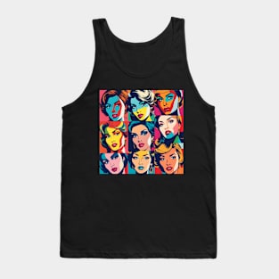 Pop Girls Potrait Tank Top